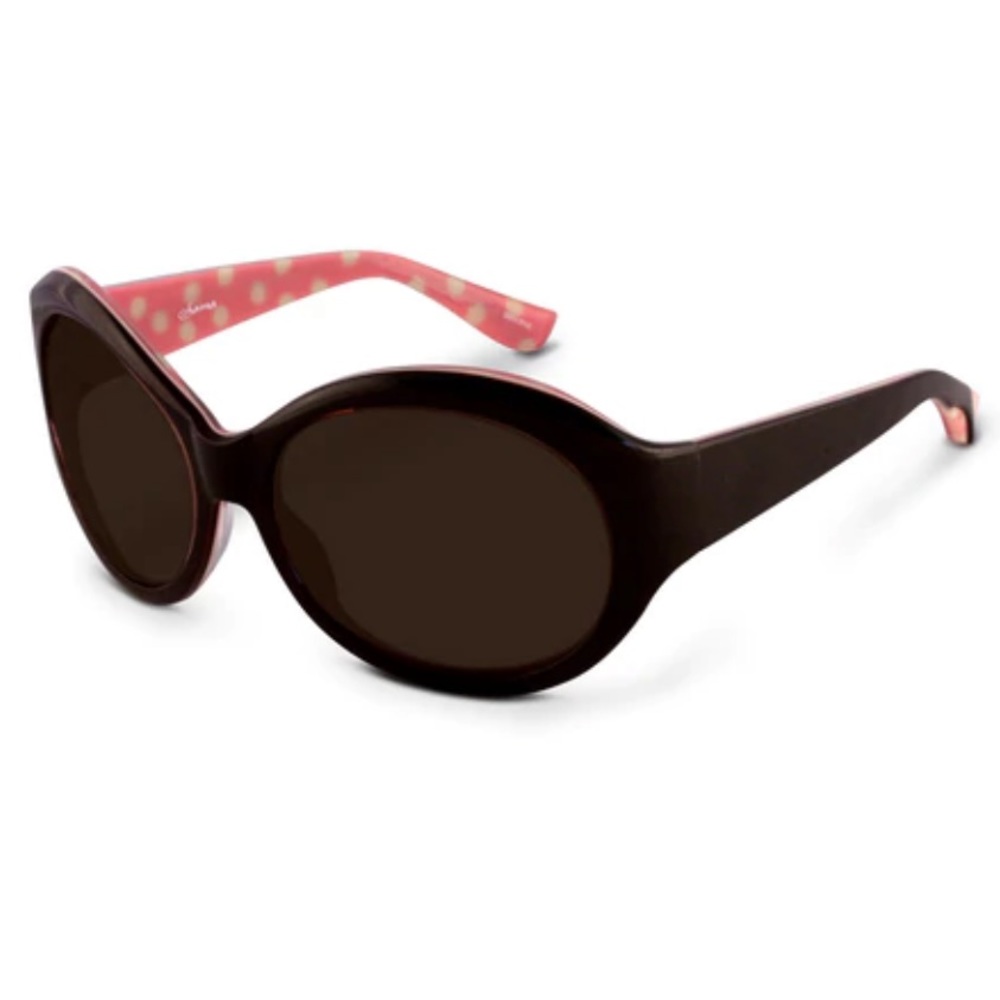 Sama “Donna” Brown and Pink Sunglasses